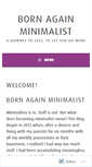 Mobile Screenshot of bornagainminimalist.com